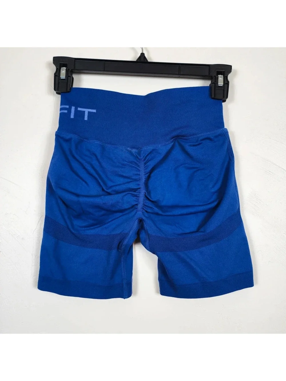 Shefit Butt Scrunch Biker Shorts Navy Blue Size Small